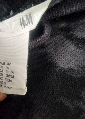 H&M H&M Siyah Batik Desenli Çocuk Eşofman