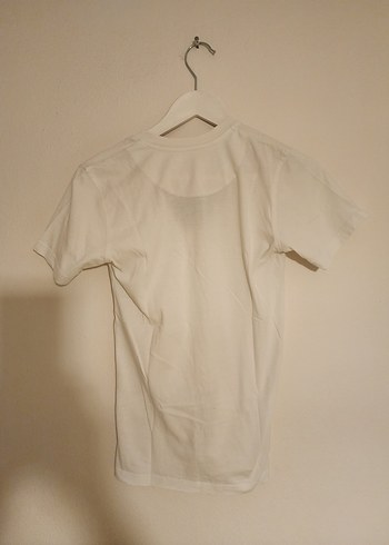 Doğa Koleji Beyaz V Yakalı Tişört - Görsel 3