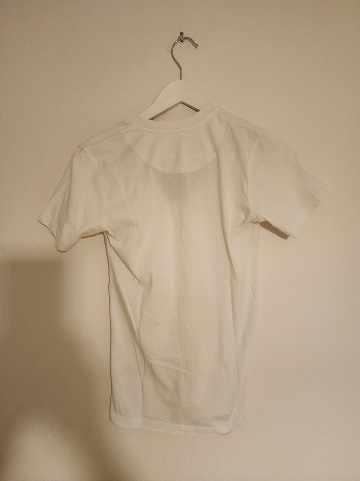 Doğa Koleji Beyaz V Yakalı Tişört - Görsel 3