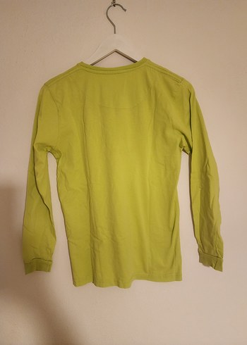 Doğa Koleji Açık Yeşil Uzun Kollu Unisex Tişört - Görsel 4