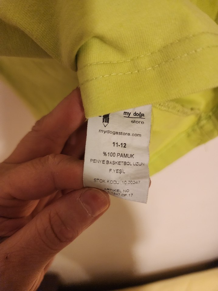 Doğa Koleji Açık Yeşil Uzun Kollu Unisex Tişört - Görsel 3