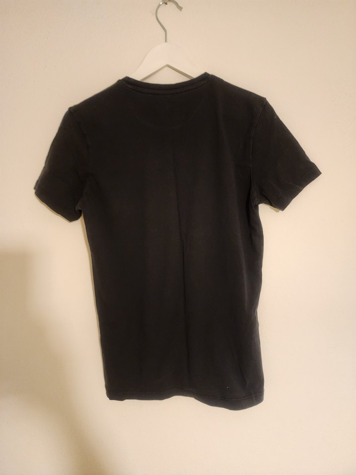 15-16 Yaş, Kısa kollu, siyah Doğa Koleji tişörtü. - Görsel 3