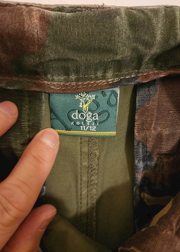 Doğa Koleji Koyu Yeşil Şort - Görsel 2