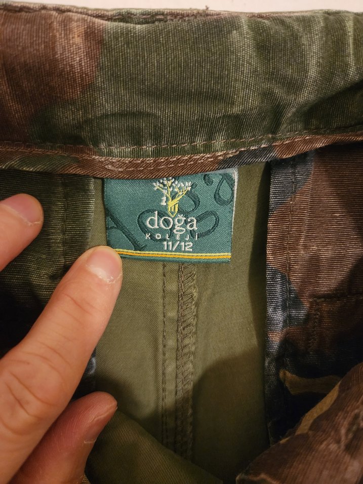 Doğa Koleji Koyu Yeşil Şort - Görsel 2