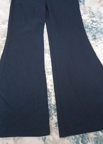 36 Beden Lacivert Kadın Denim Kumaş Pantolon