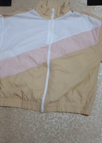 LC Waikiki Bej Renkli Kadın Midi Boy Spor Ceket