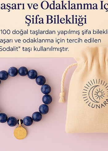 Başarı ve Odaklanma Şifa Bilekliği