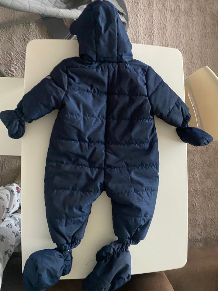 Erkek Bebek Lacivert astronot tulum - Görsel 2