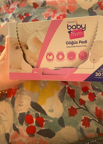 Baby Mom Pembe Göğüs Pedi