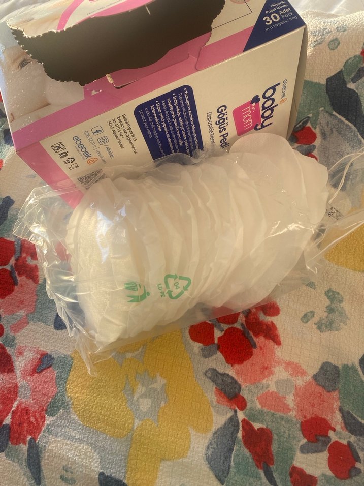 Baby Mom Pembe Göğüs Pedi - Görsel 3