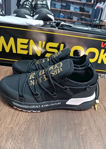 Versace Jeans Couture Siyah Erkek Spor Ayakkabı