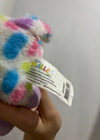 LC Waikiki Renkli Noktalı Peluş Oyuncak Unicorn