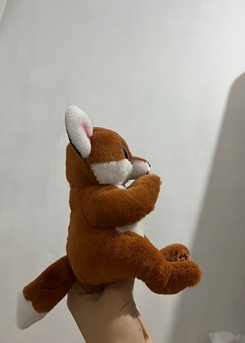  Beden Büyük Mavi Gözlü Kahverengi Peluş Oyuncak