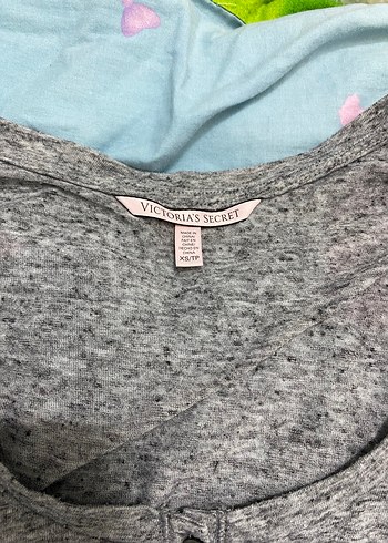 Gri Düğmeli bluz - Görsel 2