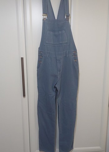 Mavi Denim Askılı Tulum