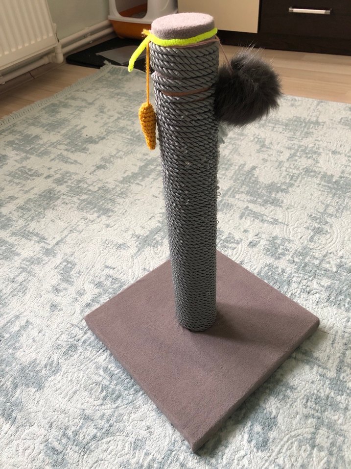 Gri Kedi Tırmalama Tahtası - Görsel 2