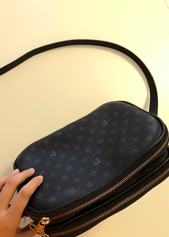 Beden siyah Renk Kadın Pierre Cardin Çapraz Çanta