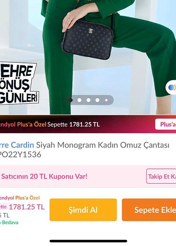 Pierre Cardin Kadın Pierre Cardin Çapraz Çanta