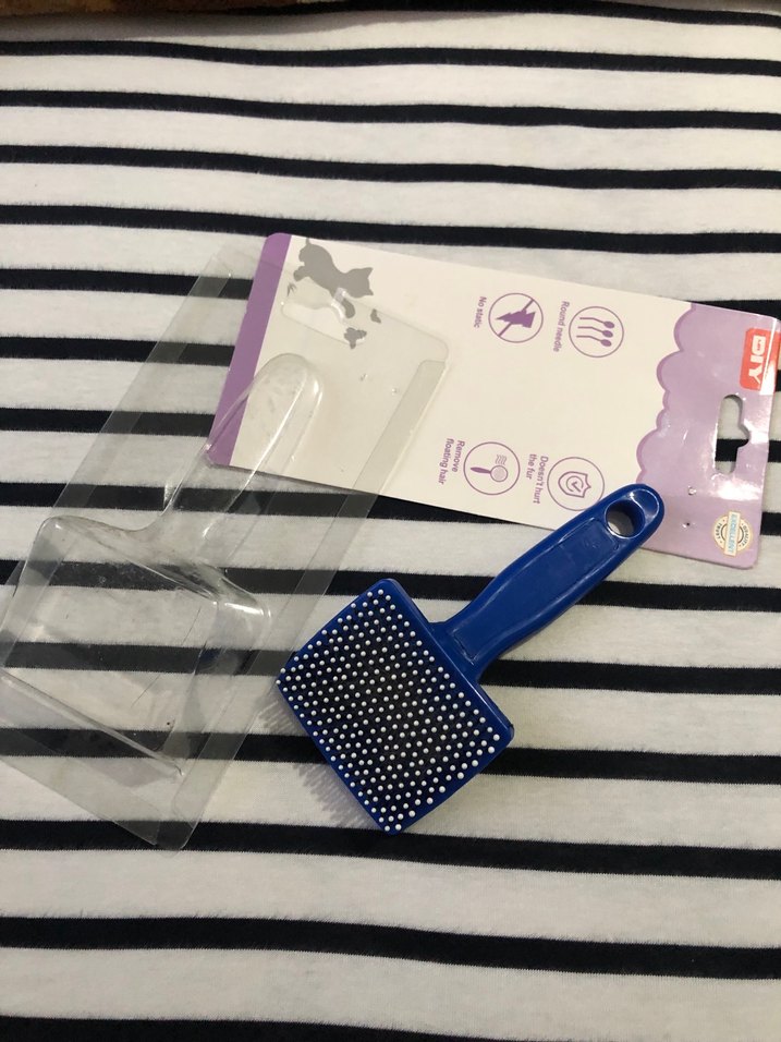 Mavi Kedi Tüy Fırçası - Görsel 2