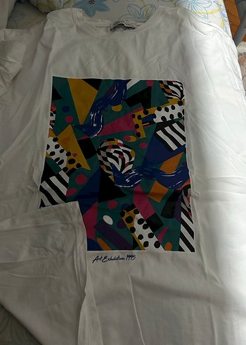 LCW Casual Beyaz Kadın Kısa Kollu Tişört - Görsel 3