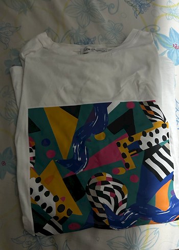 LCW Casual Beyaz Kadın Kısa Kollu Tişört - Görsel 2