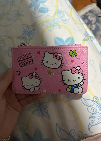 Bershka Hello Kitty Baskılı Pembe Kadın Kartlık - Görsel 7