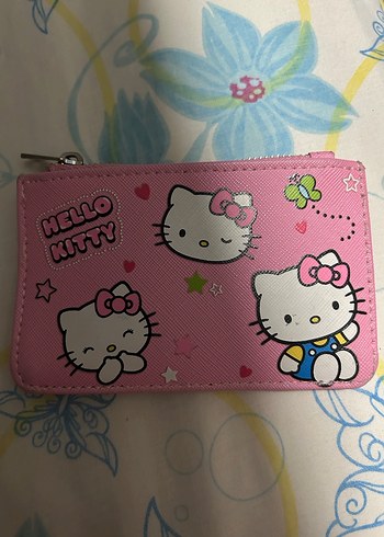 Bershka Hello Kitty Baskılı Pembe Kadın Kartlık - Görsel 3