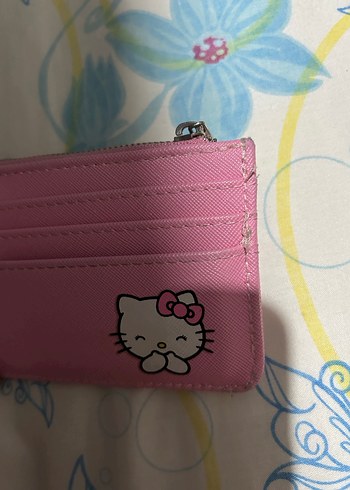 Bershka Hello Kitty Baskılı Pembe Kadın Kartlık - Görsel 2