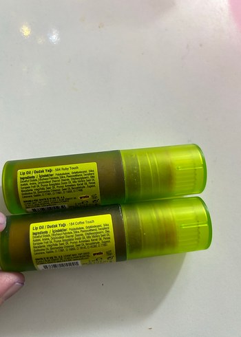 Beaulis Jojoba Yağlı Yeşil Renkli Dudak Yağı - Görsel 2