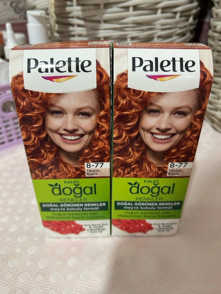 Palette Kalıcı Doğal Saç Boyası 8-77 Tarçın Bakır - Görsel 2