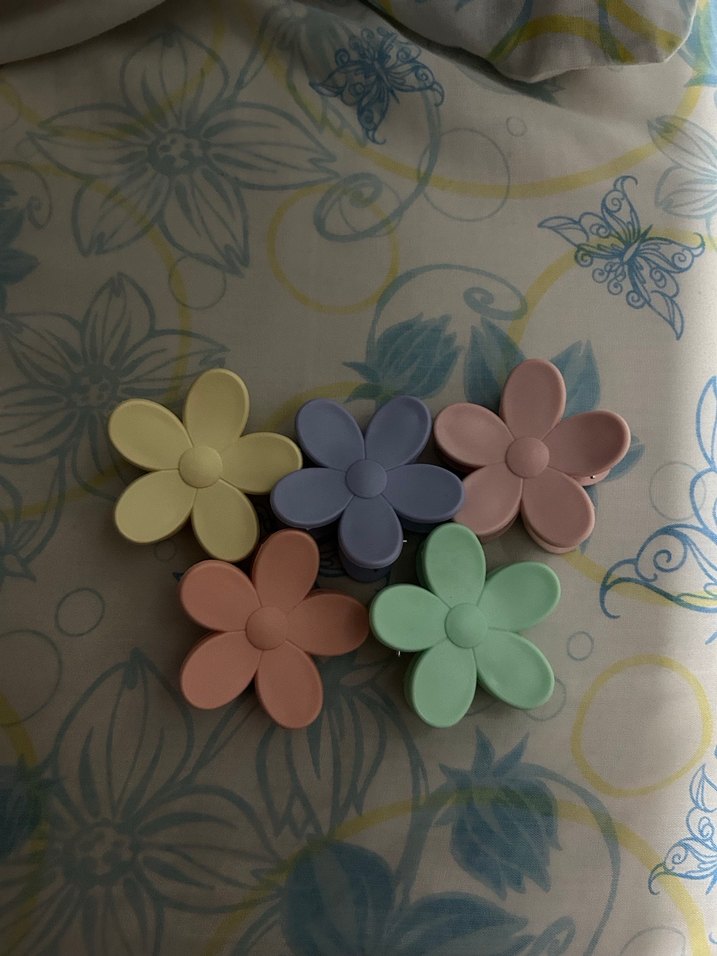 Pastel Renkli Kıskaçlı Tokalar - Görsel 2