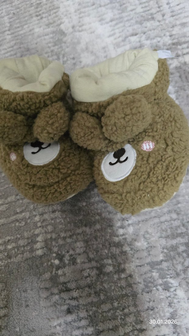 Kışlık-Kürklü Patik-Eldivenli Kapüşonlu Ünisex Astronot Tulum - Görsel 3