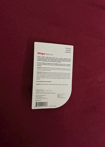 Blistex Med Plus Dudak Koruyucu - Görsel 2