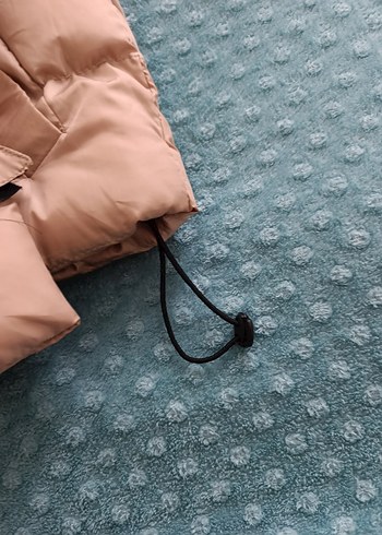 bal renk,Fermuarlı Kadın sişmeKışlık Mont - Görsel 3