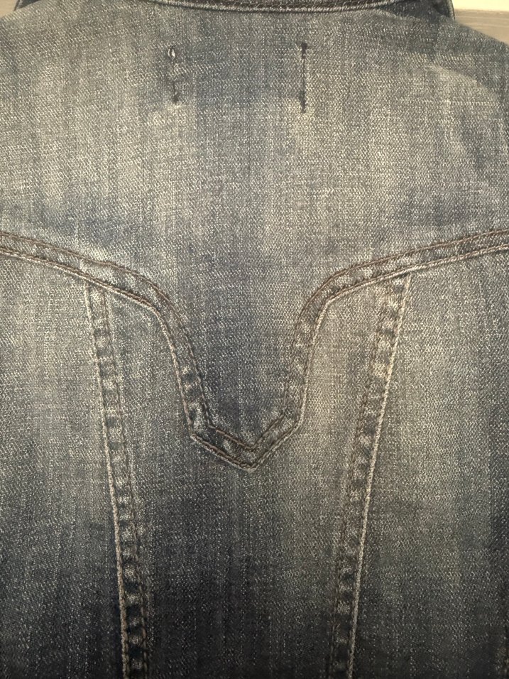 Metal Düğmeli Kadın Kot Pantolon - Görsel 2