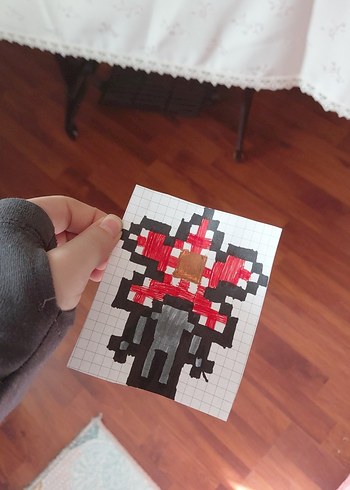 DEMOGORGON PİXEL ART PC KALİTELİ - Görsel 5