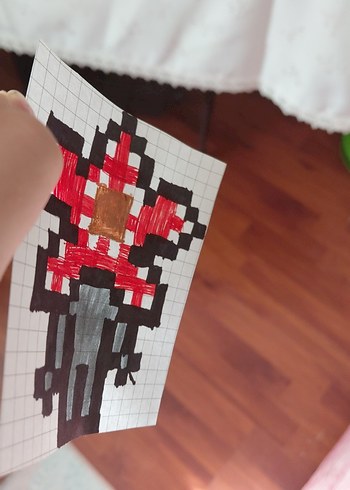 DEMOGORGON PİXEL ART PC KALİTELİ - Görsel 3