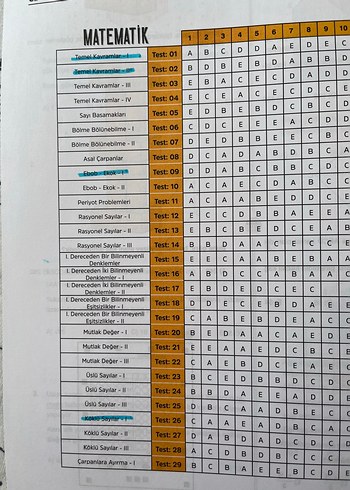  Beden Renk 100 Derste TYT Matematik - Geometri TYT