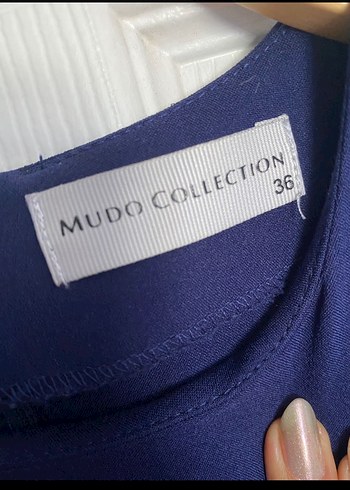 36 Beden Lacivert kısa Kolsuz Modern Klasik Elbise