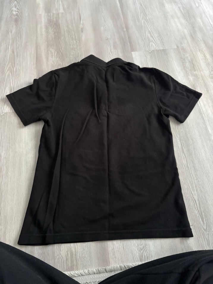 Siyah kadın Polo Yaka Tişört - Görsel 3