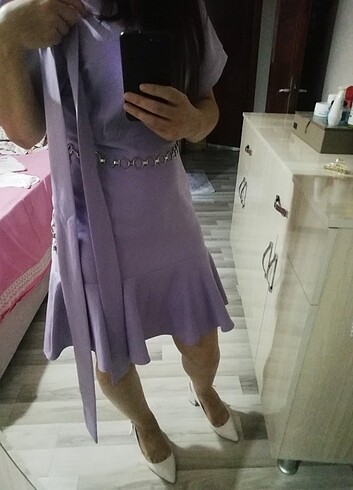 40 Beden mor Renk 1 kez kullanıldı 