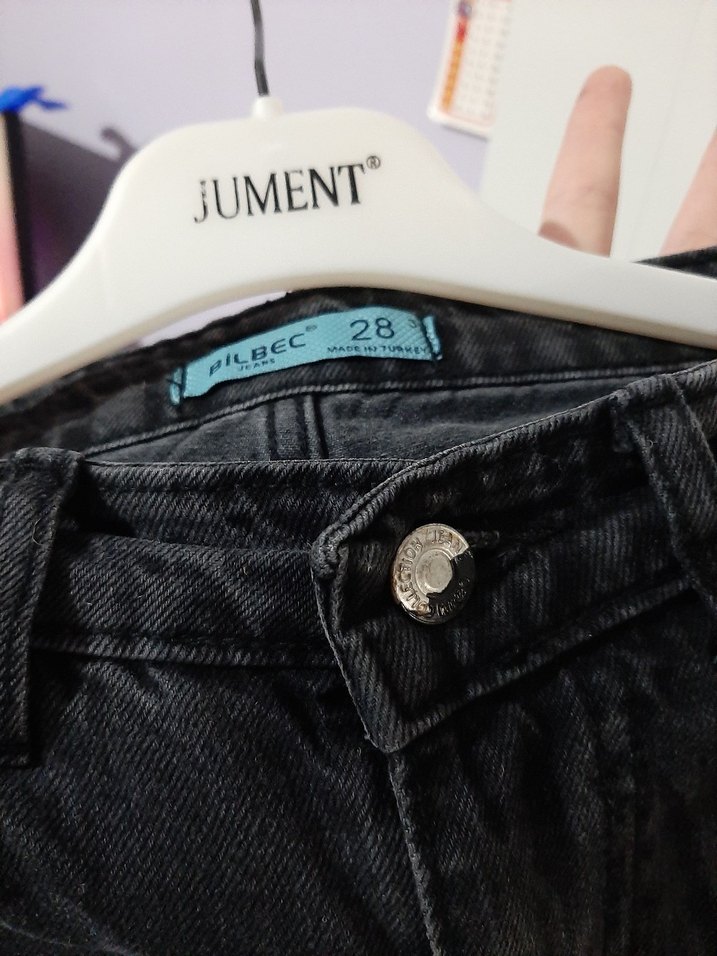 Yıldız desenli bol pantolon - Görsel 3