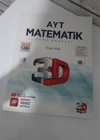 AYT Matematik Soru Bankası 3D Yayınları