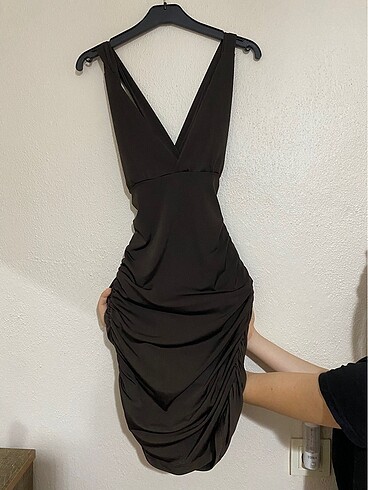 Büzgü elbisee - Görsel 2