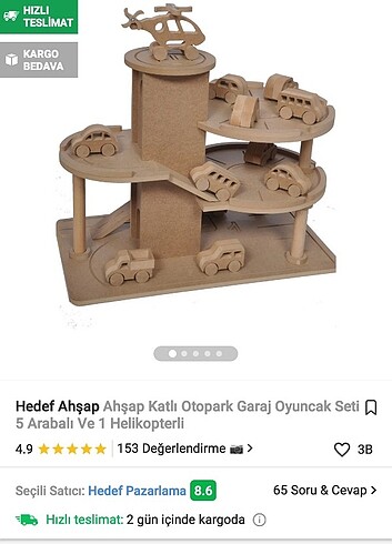  Beden Renk Ahşap otopark 