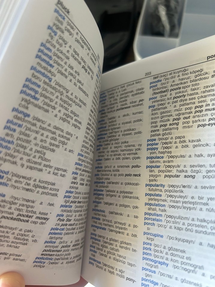 FONO İngilizce-Türkçe Standart Sözlük - Görsel 4