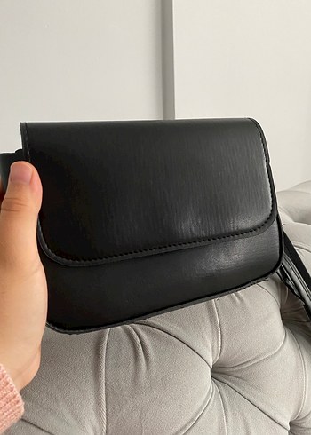  Beden siyah Renk Siyah Deri Kadın Omuz Çantası