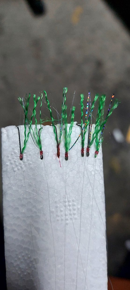 7'li yeşil çapari 10 adet - Görsel 2