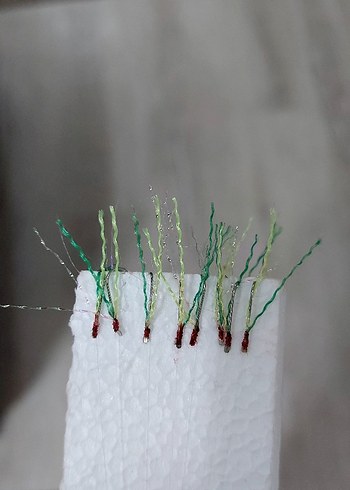 10'lu çimen yeşili çapari 10 adet - Görsel 6