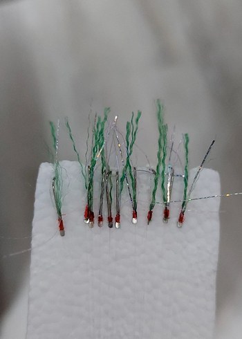 10'lu çimen yeşili çapari 10 adet - Görsel 2